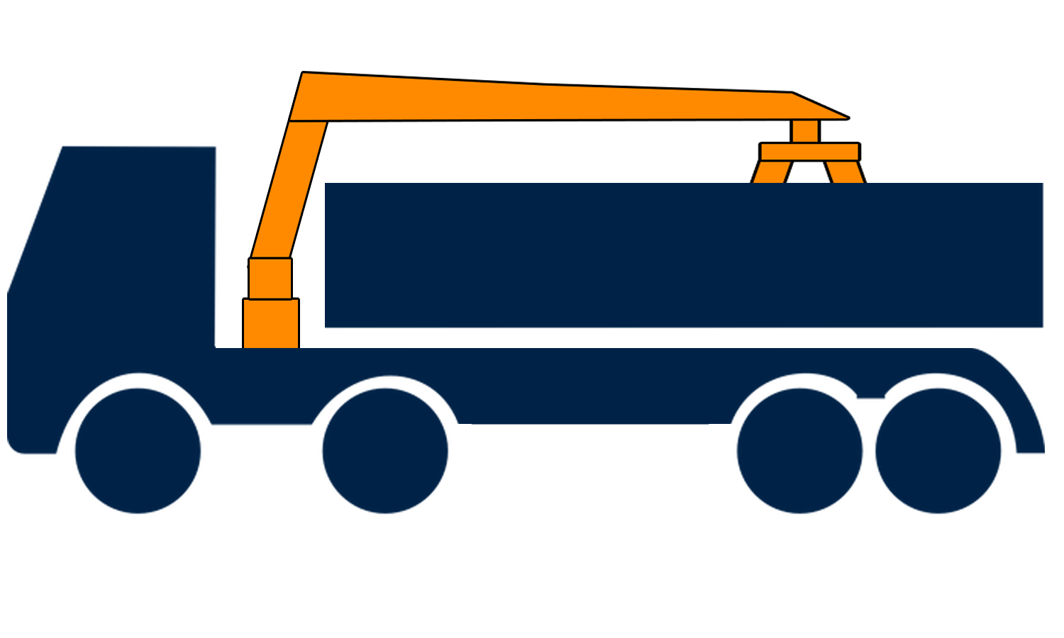 8-wheel grab lorry hire