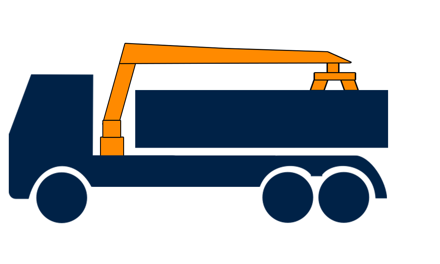 6-wheel grab Lorry hire